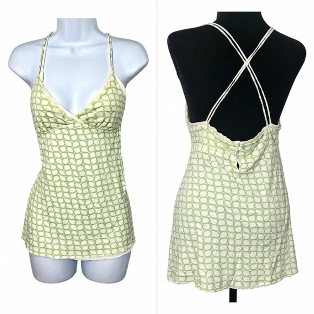 Vintage J Crew Y2K Babydoll Top Size Small‎ Racerback Coquette Retro Fairy Bella